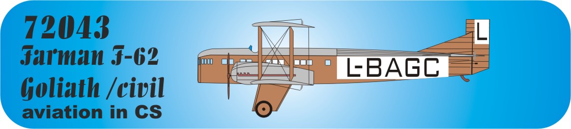 1/72 Farman F 62 Goliath  (civil version)