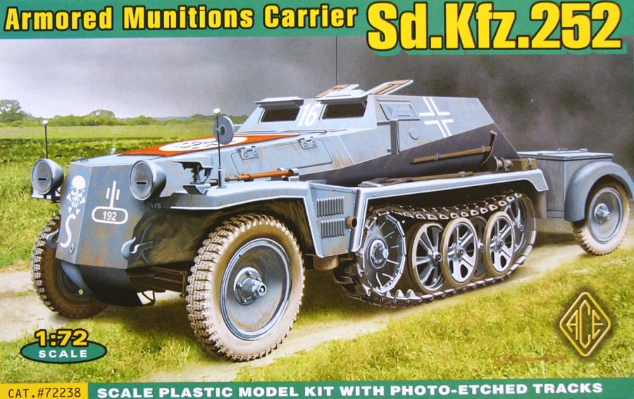 1/72 Sd.Kfz.252 armoured munitions carrier