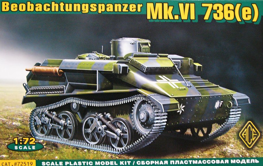 1/72 Beobachtungspanzer Mk.VI 736(e)