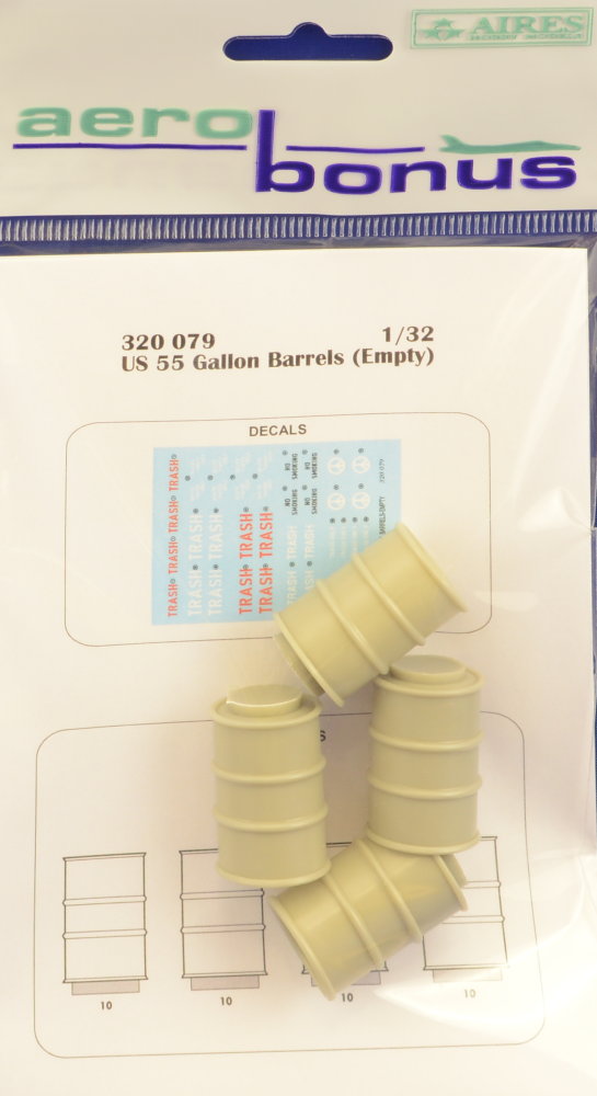 1/32 US 55 gallon barrels (empty)