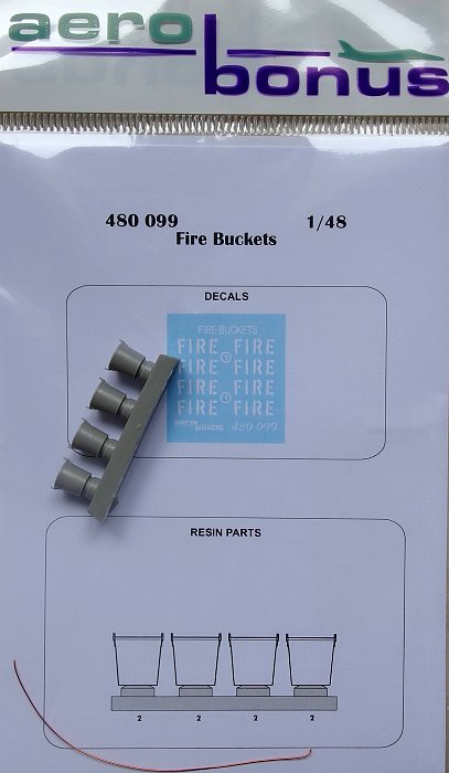 1/48 Fire Buckets