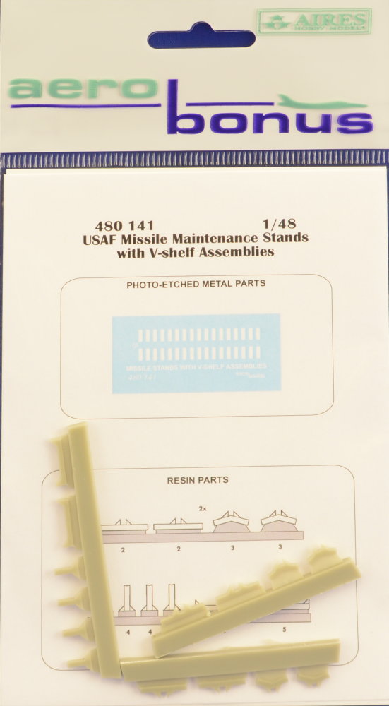 1/48 USAF Missile maintenance stands with V-shelf