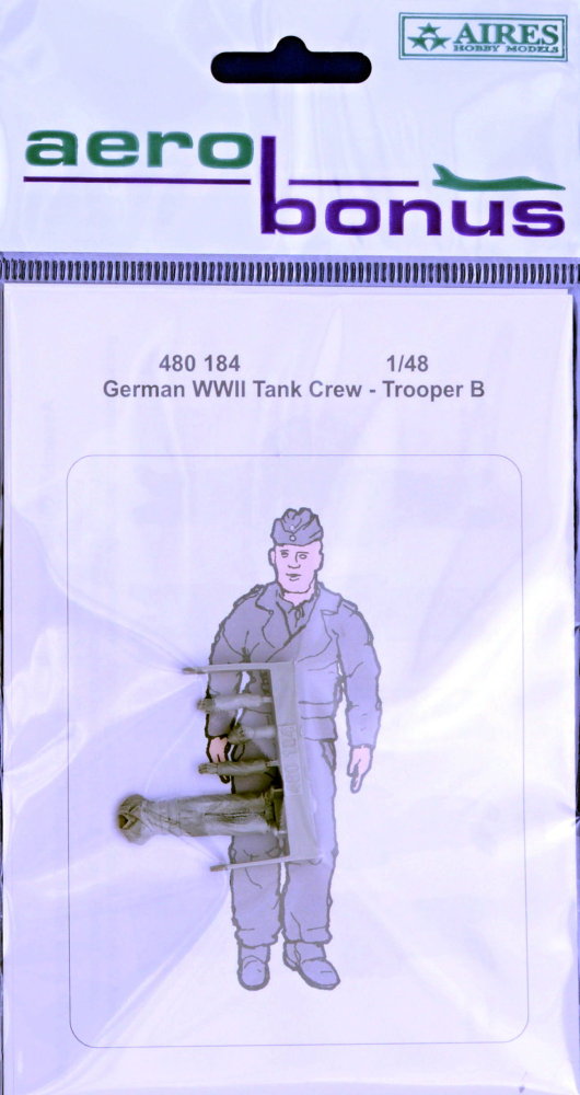 1/48 German WWII Tank crew - Trooper B