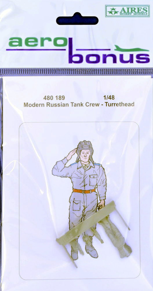 1/48 Modern Russian Tank Crew - Turrethead