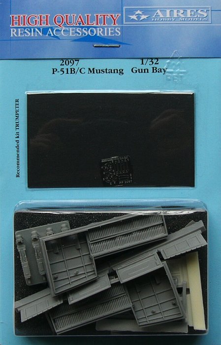 1/32 P-51B/C Mustang gun bay  (TRUMP)