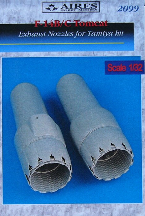 1/32 F-14B/D Tomcat exhaust nozzles (TAM)