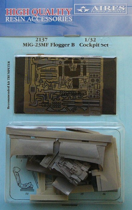 1/32 MiG-23MF Flogger B cockpit set (TRUMP)