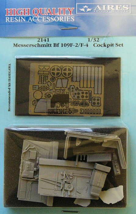 1/32 Bf 109F-2/F-4 cockpit set  (HAS)