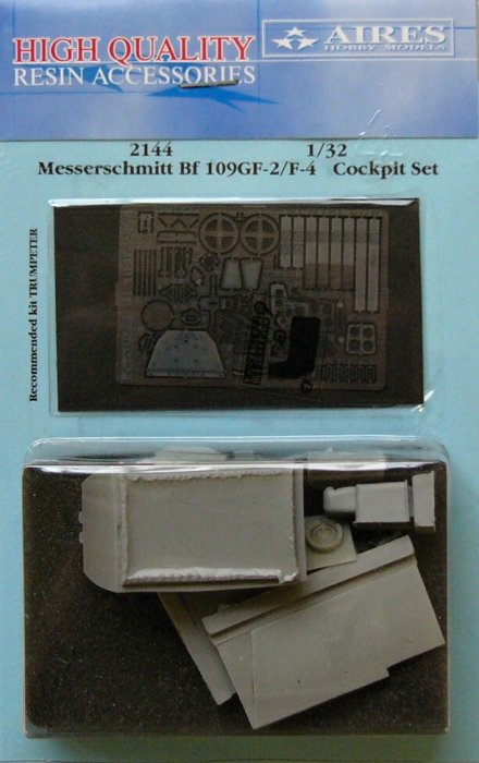 1/32 Bf 109GF-2/F-4 cockpit set (TRUMP)