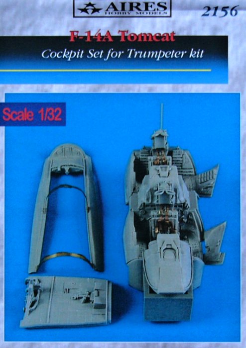 1/32 F-14A Tomcat cockpit set  (TRUMP)