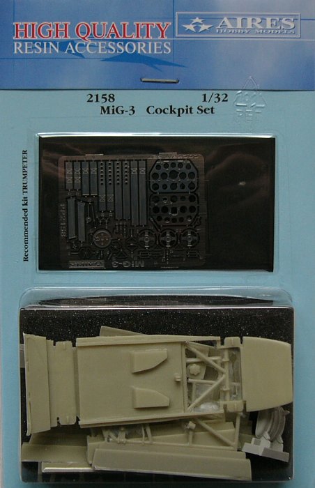 1/32 MiG-3 cockpit set  (TRUMP)