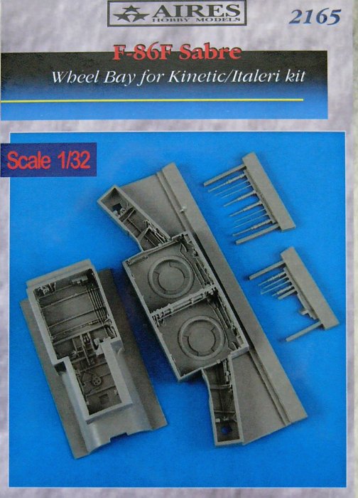 1/32 F-86F Sabre wheel bay  (KIN/ITAL)