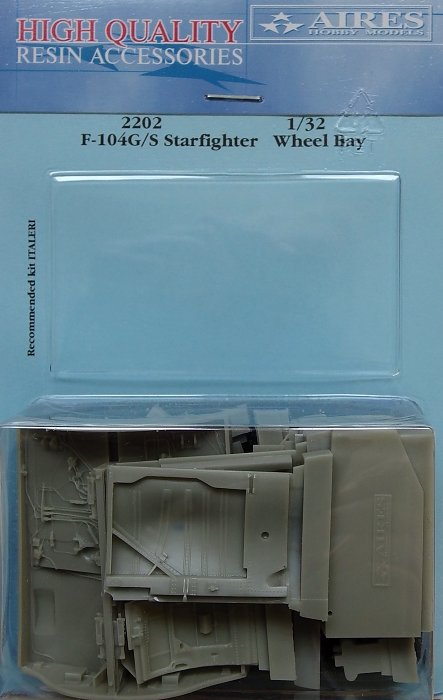 1/32 F-104G/S Starfighter wheel bay (ITAL)