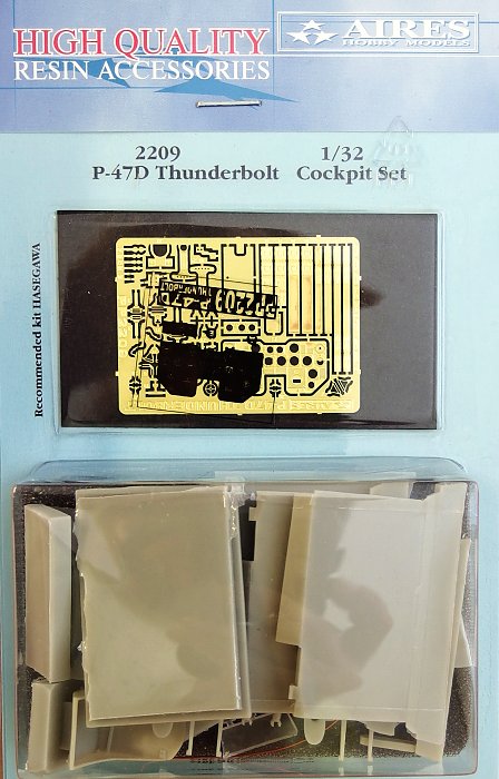 1/32 P-47D Thunderbolt cockpit set (HAS)