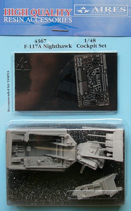 1/48 F-117A Nighthawk cockpit set   (TAM)