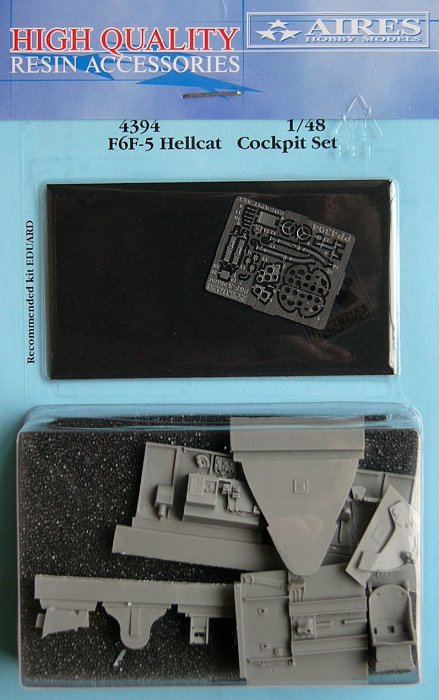 1/48 F6F-5 Hellcat cockpit set (EDU)