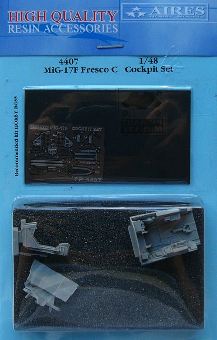 1/48 Mig-17F cockpit set (HOBBYB)