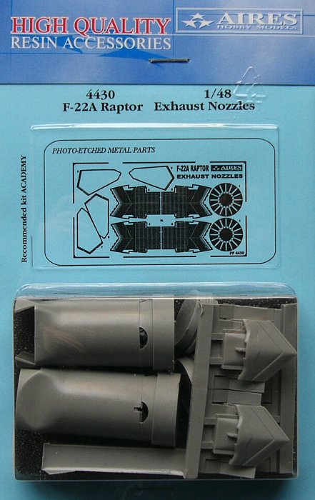 1/48 F-22A Raptor exhaust nozzle  (ACAD)