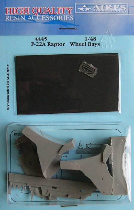 1/48 F-22A Raptor wheel bays (ACAD)