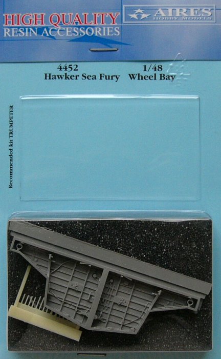 1/48 Hawker Sea Fury wheel bay  (TRUMP)