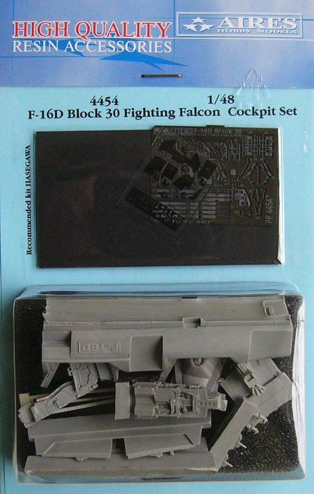 1/48 F-16D bl.30 fighting Falcon cockpit set (HAS)