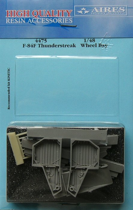 1/48 F-84F Thunderstreak wheel bay (KIN)