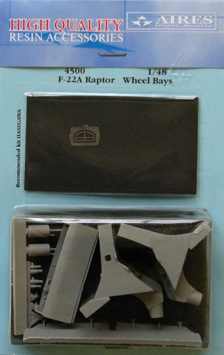 1/48 F-22A Raptor wheel bays  (HAS)