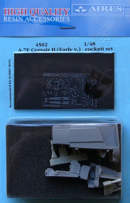 1/48 A-7E Corsair II cockpit set - early (HOBBYB)