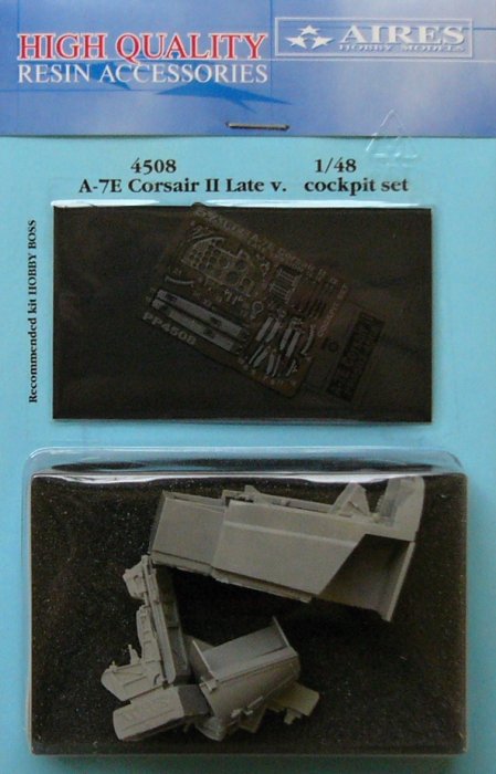 1/48 A-7E Corsiar II late v. cockpit set (HOBBYB)