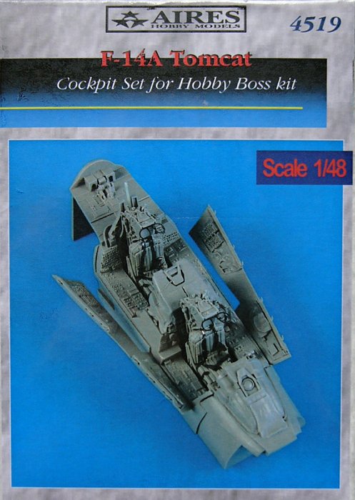 1/48 F-14A Tomcat cockpit set  (HOBBYB)