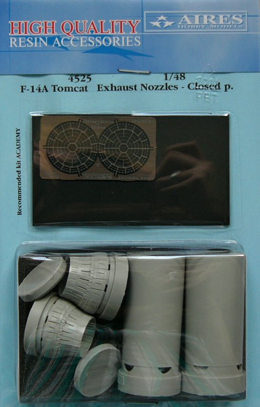 1/48 F-14A Tomcat exhaust nozzzle - closed (ACAD)