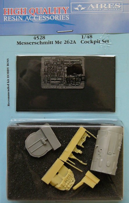 1/48 Me 262A cockpit set  (HOBBYB)