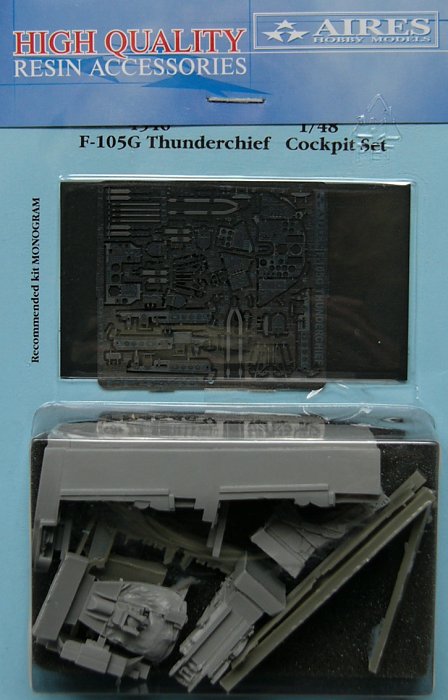 1/48 F-105G Thunderchief cockpit set (MONO)