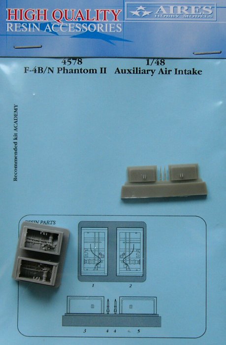 1/48 F-4B/N Phantom II auxiliary air intake (ACAD)