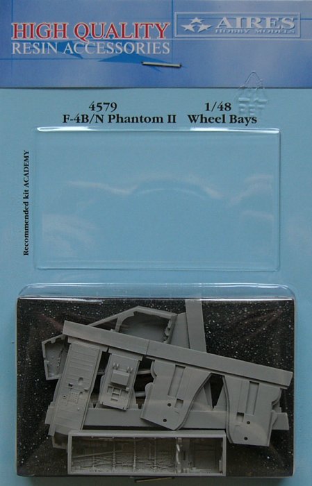 1/48 F-4B/N Phantom II wheel bays (ACAD)