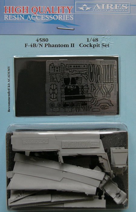 1/48 F-4B/N Phantom II cockpit set (ACAD)