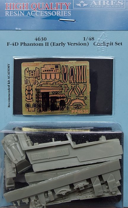 1/48 F-4D Phantom II (early v.) cockpit set (ACAD)