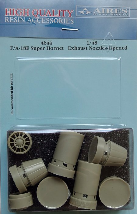 1/48 F/A-18E Super Hornet exh.nozzles opened (REV)