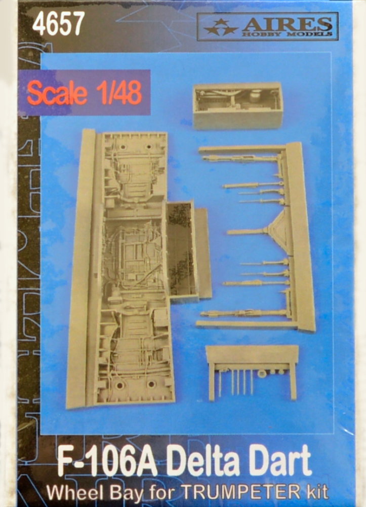 1/48 F-106A Delta Dart wheel bay (TRUMP)