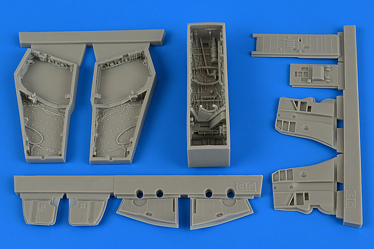 1/48 F-4J/S Phantom II wheel bay (ACAD)