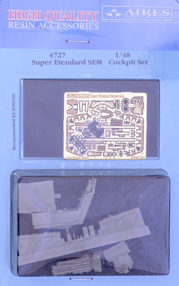 1/48 Super Etendart SEM cockpit set (KIN)