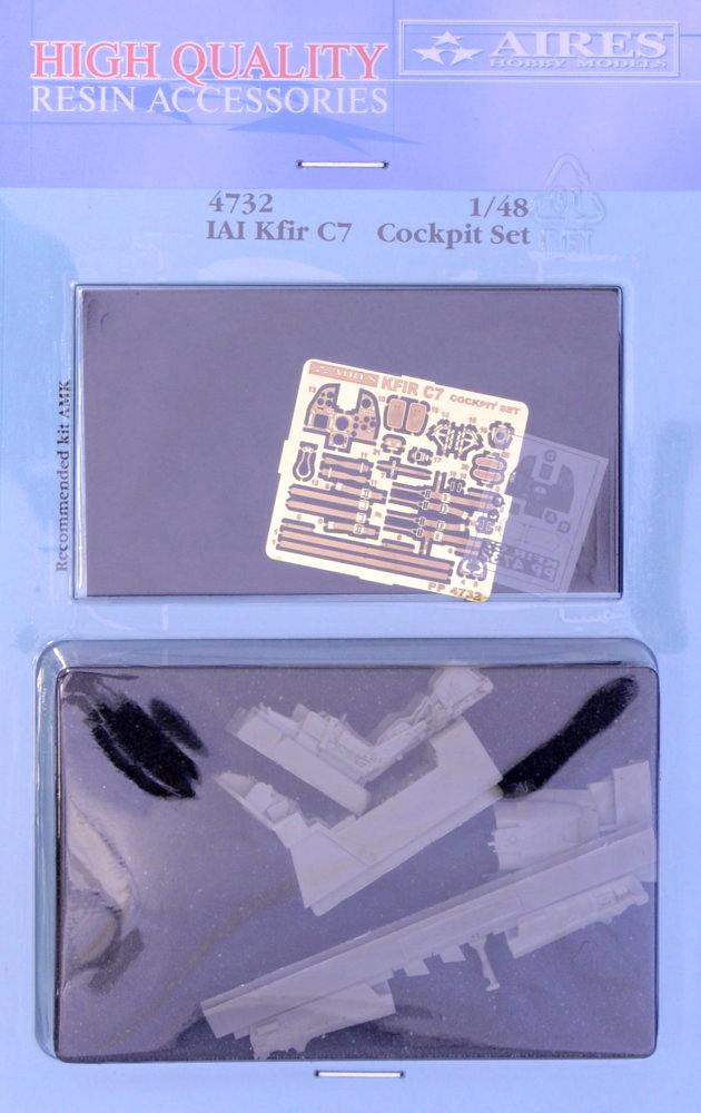 1/48 IAI Kfir C7 cockpit set (AMK)