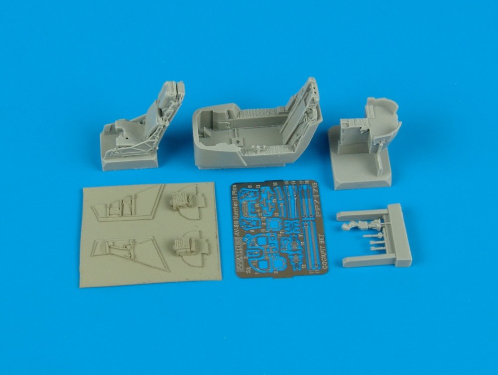 1/72 AV-8B Plus Harrier II cockpit set  (HAS)