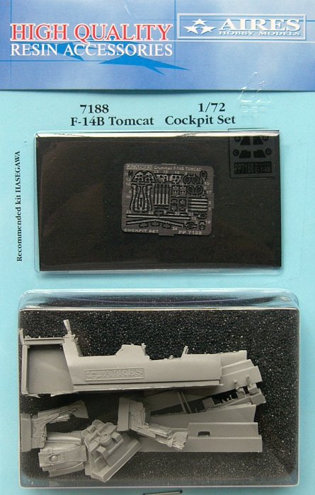 1/72 F-14B Tomcat cockpit set  (HAS)