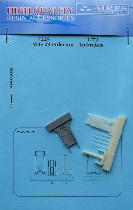 1/72 MiG-29 Fulcrum airbrakes (ITA)