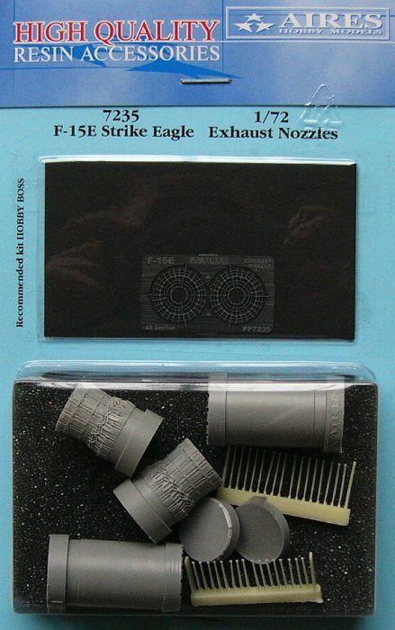 1/72 F-15E Striker Eagle exhaust nozzle (HOBBYB)