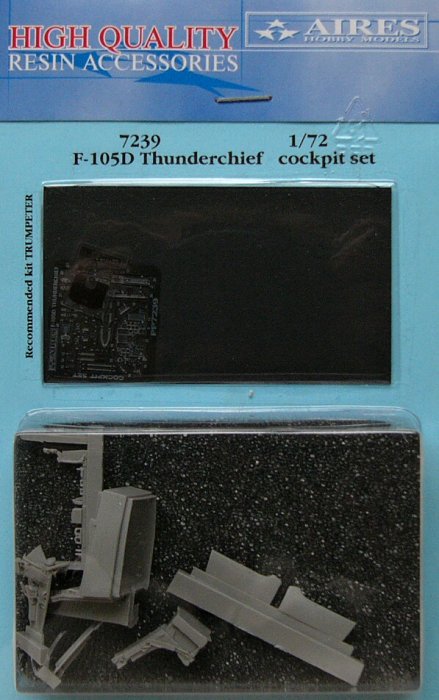 1/72 F-105D Thunderchief cockpit set (TRUMP)