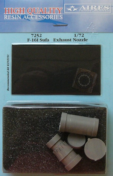 1/72 F-16I Sufa exhaust nozzle (KIN)