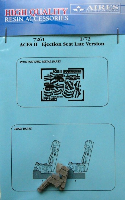 1/72 ACES II ejection seat late version