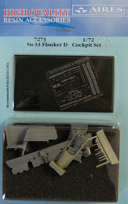 1/72 Su-33 Flanker D cockpit set (HAS)